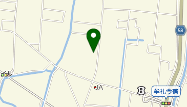 タカシ理容院の地図画像