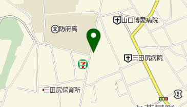 福島理容室の地図画像