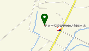 防府市役所 産業振興部 公設青果市場の地図画像