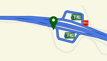 株式会社西日本宇佐美山陽自動車道下松サービスエリア下り線給油所の地図画像