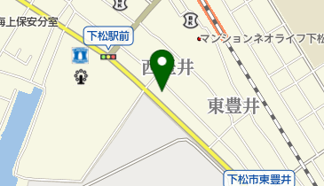 ロータス理容の地図画像