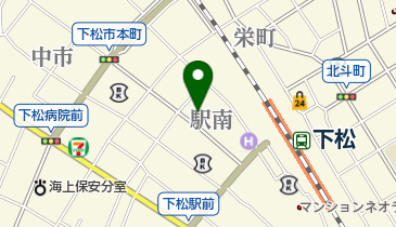 前川果物店の地図画像