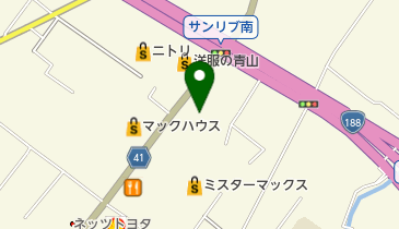 相川電化センターの地図画像