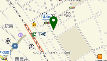 内山写真館の地図画像