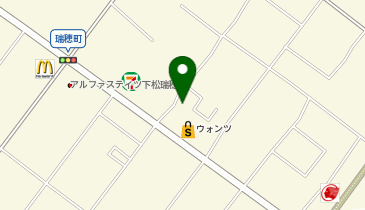 シャルマン美容室の地図画像