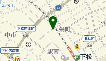 中央美容室の地図画像