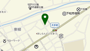 ブロンズ美容室の地図画像