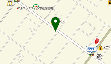 ウイング理容室の地図画像