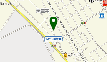 センス理容室の地図画像