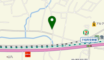 豊田理容所の地図画像