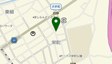 なかがわ理容室の地図画像