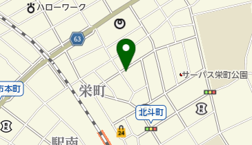 のむら理容所の地図画像