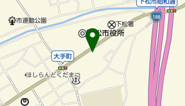 ヘアースタジオまつなかの地図画像