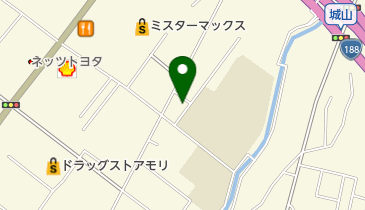 平田屋寝具店の地図画像