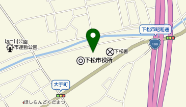 下松市役所 上下水道局の地図画像