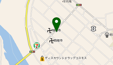 堀かまぼこ店の地図画像