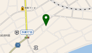 今津ふれあいセンターの地図画像