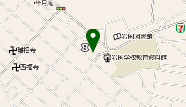 緑屋化粧品店の地図画像