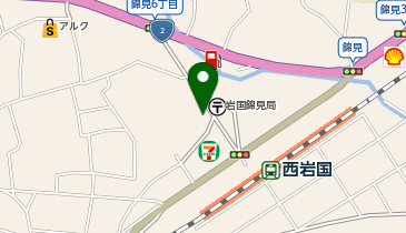 沖重自動車の地図画像