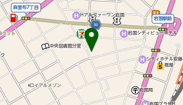 有限会社石田質店の地図画像