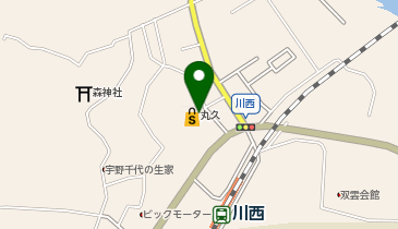 くにきよ園芸 川西店の地図画像