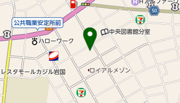 進物の大進岩国店の地図画像
