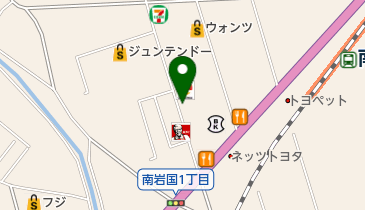 たこ一番南岩国店の地図画像