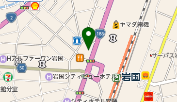 ウエストコーストの地図画像