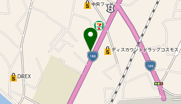 年藤鍼灸院の地図画像