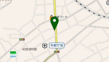 トップノット美容室の地図画像