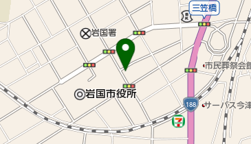 岩国薬品くすり箱の地図画像