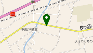 浅井理容院の地図画像
