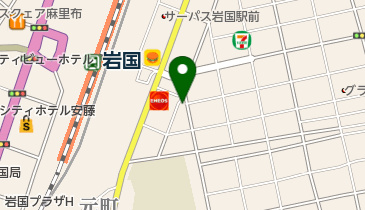 ヤング・ヘアーサロンの地図画像