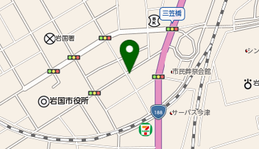 ユブタ理容院の地図画像
