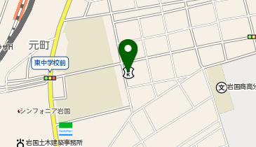 中国労働金庫 岩国支店の地図画像