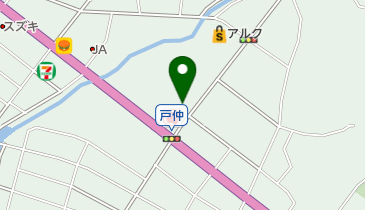 戸仲鍼灸治療院の地図画像