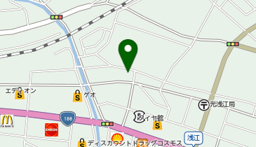 有限会社浅江コンタクトの地図画像