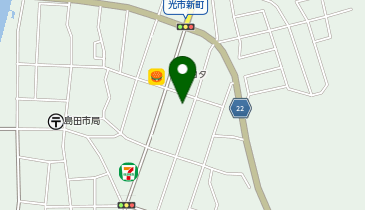 藤田商事株式会社光出張所の地図画像