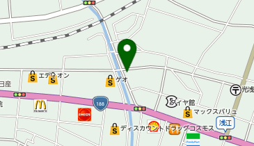 原田酒店の地図画像