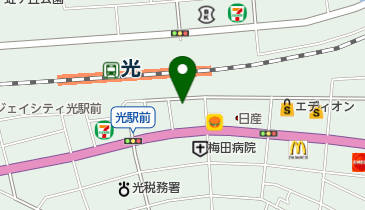 山口システム開発株式会社の地図画像