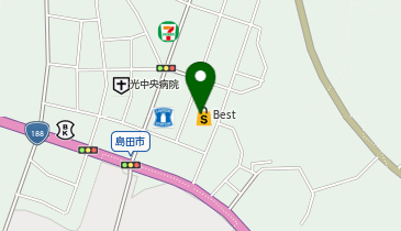 アルク光店の地図画像