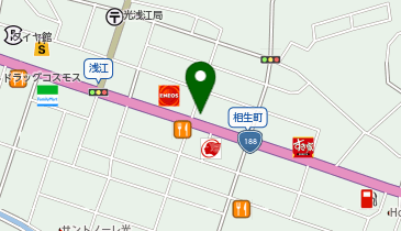 朝日生命保険相互会社光営業所の地図画像