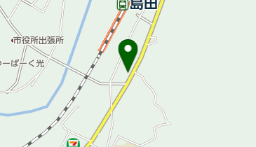 田中理髪店の地図画像