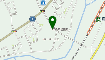 光市役所 三島出張所の地図画像