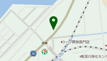 吉冨ガラス店の地図画像