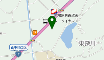 太陽フィットネスクラブ長門の地図画像