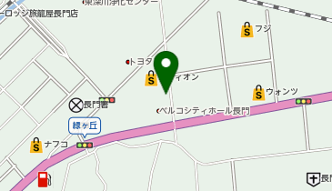 ベルコ長門営業所の地図画像