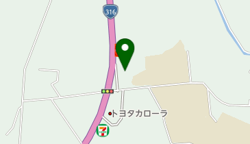 さかい美容室の地図画像