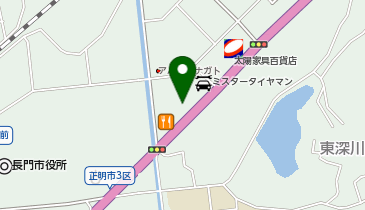 ザ・シューズ長門店の地図画像