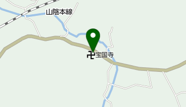 宝国寺の地図画像